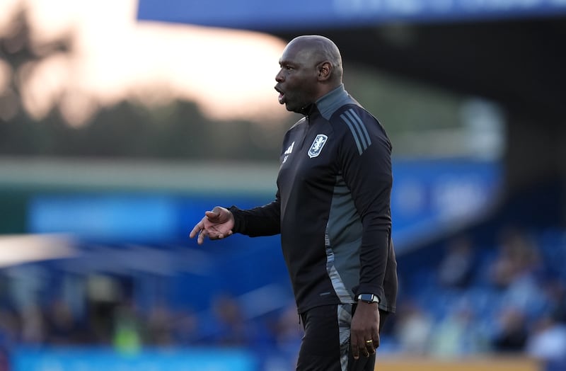 Shaun Goater has been in interim charge of Villa