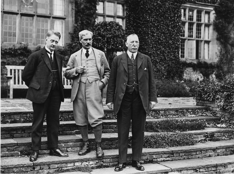 WT Cosgrave met with British Prime Minister Ramsay Macdonald and Prime Minister of Northern Ireland James Craig at Chequers in May 1924