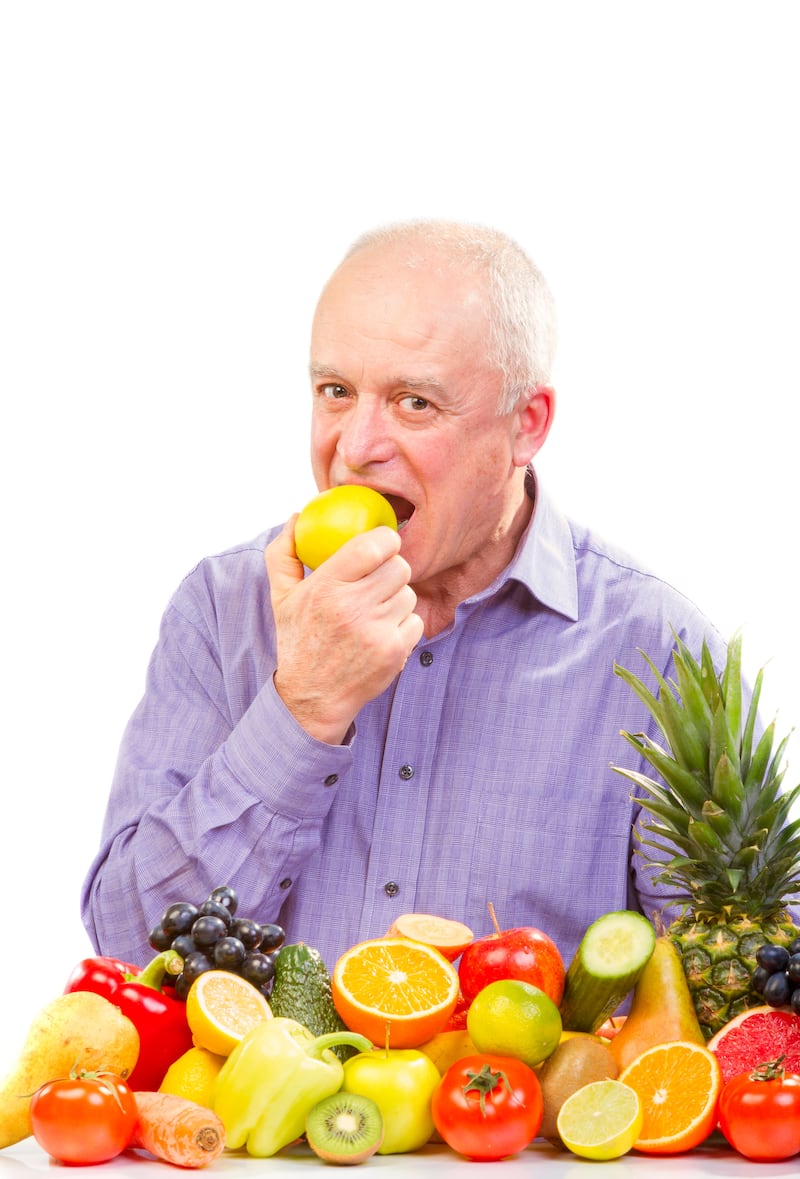 Dr Rai recommends eating plenty of fruit and vegetables