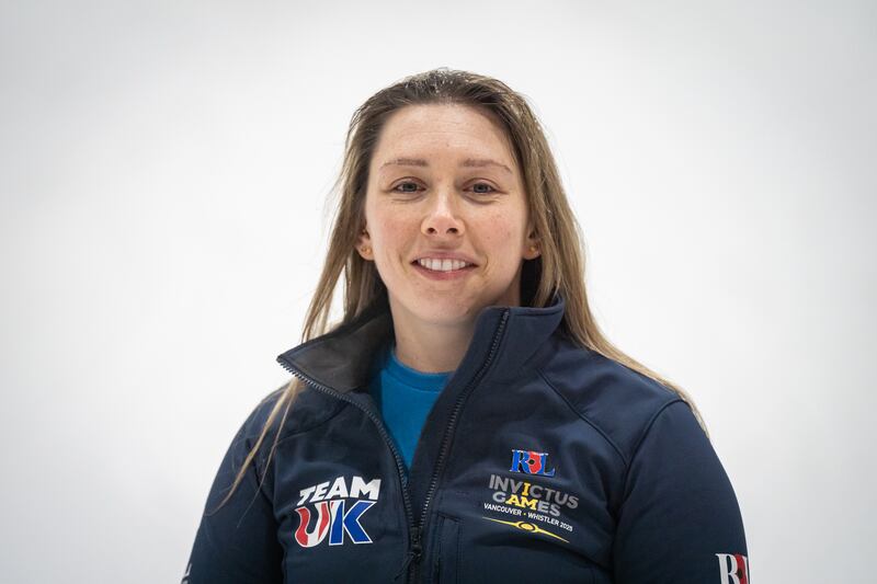 Competitor Stacey Mitchell during the final training session for Royal British Legion Team UK