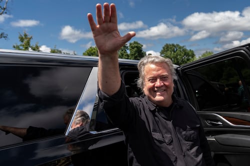 Trump ally Steve Bannon surrenders to prison to serve four-month sentence