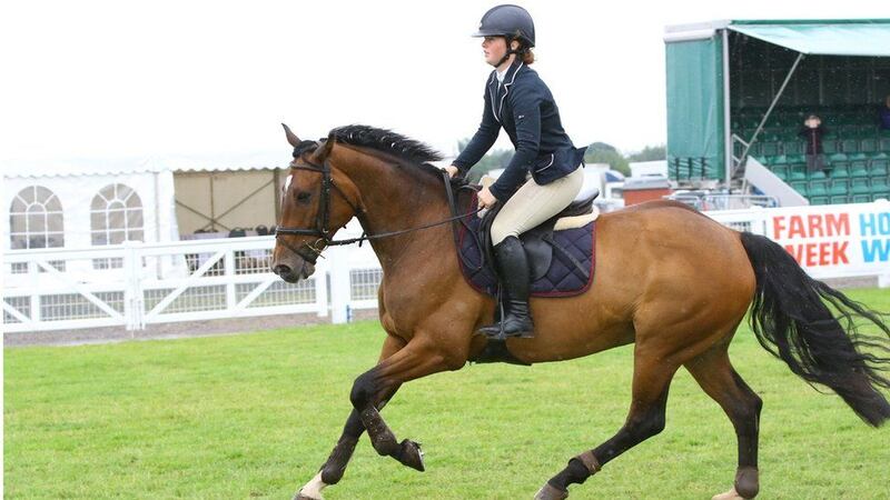 Katie Simpson was a talented show jumper