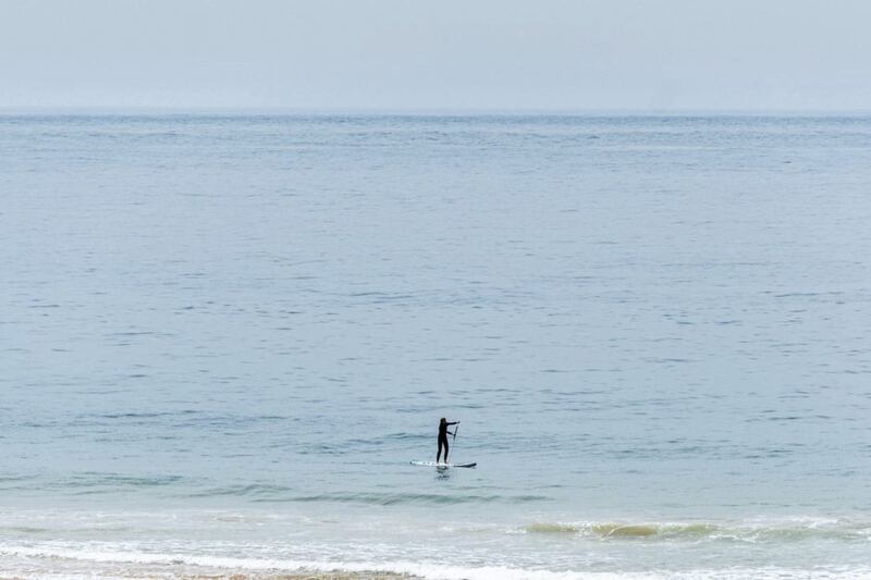 Stand-up paddle boarding in Cascais 