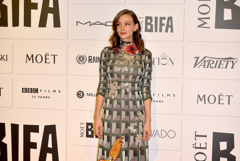 Carey Mulligan at the British Independent Film Awards in London in 2015