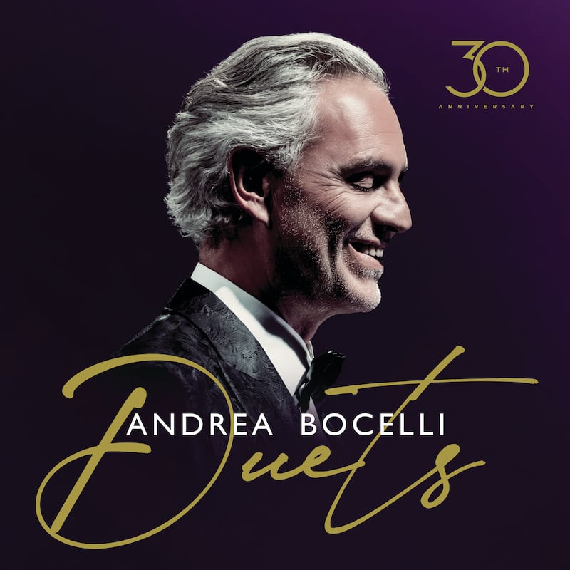 Andrea Bocelli is to release a 32-track compilation of duets