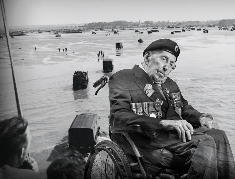 D-Day veteran Kenn Hobbs, who died on April 16 this year aged 101