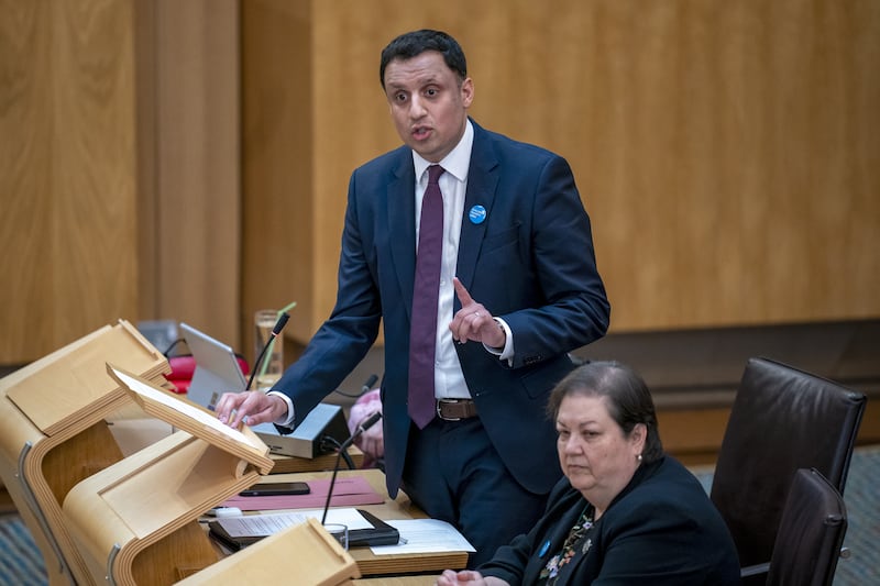 Anas Sarwar said John Swinney had welcomed an increase to the block grant ‘through gritted teeth’