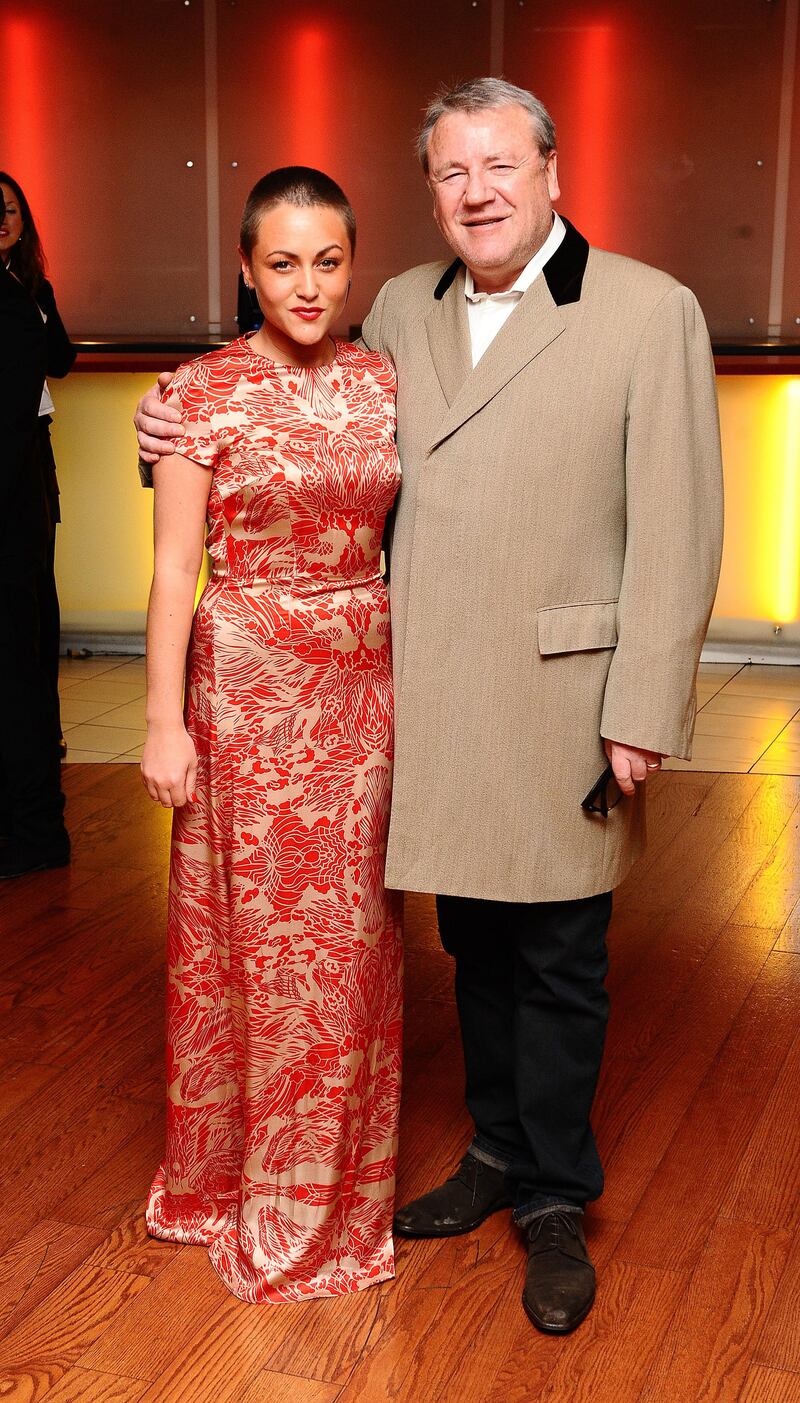 Ray Winstone with daughter and fellow actor Jaime Winstone