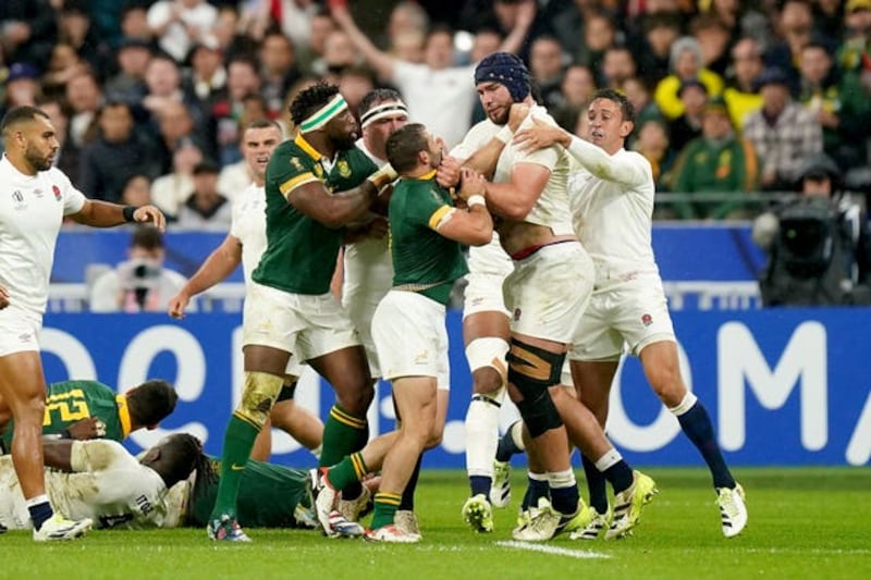 England and South Africa went toe-to-toe at last autumn's World Cup