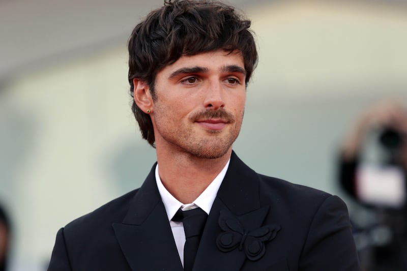 Jacob Elordi grew a moustache at the end of last year