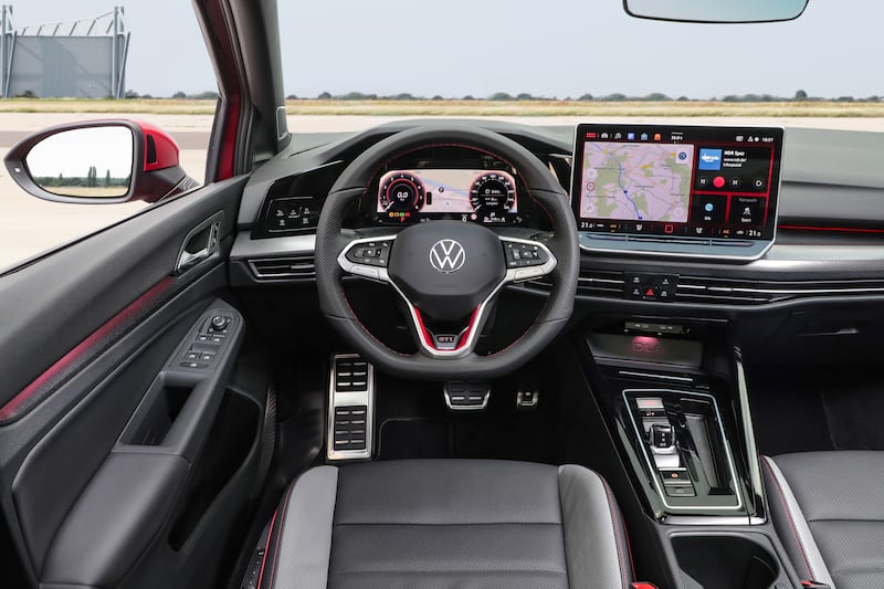 The new touchscreen is the biggest improvement made to the latest Golf. (Volkswagen)