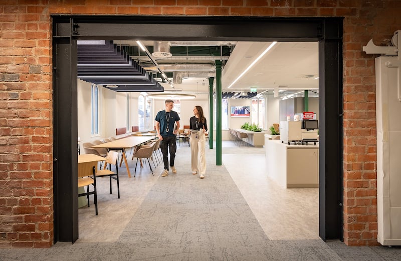 Business services business Deloitte has finally relocated its 1,300-strong Northern Ireland staff to the iconic Ewart building in Belfast's Linen Quarter