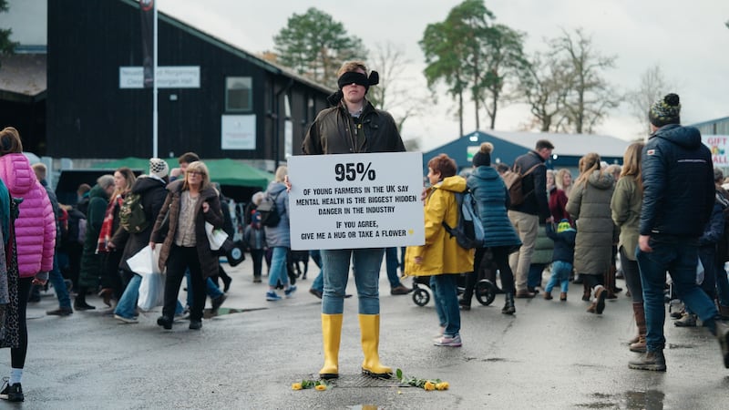 Daniel Boomer in a scene from the 90-second video which recently went viral