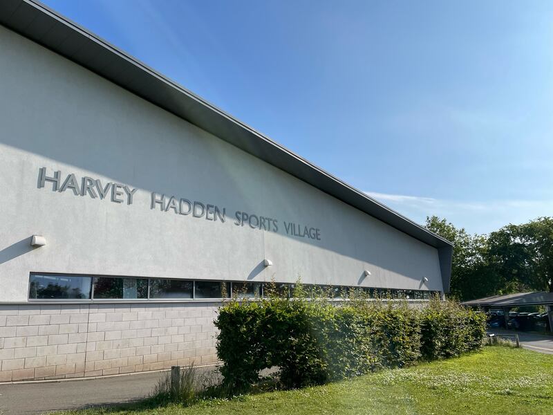 The amateur boxing match took place at Harvey Hadden Sports Village in Nottingham