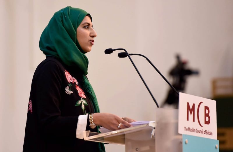 Outgoing secretary-general Zara Mohammed made history when she was chosen to head up the MCB in 2021