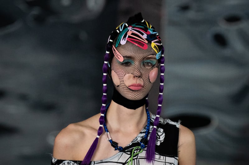 VIN + OMI’s 2023 catwalk featured particularly avant-garde ensembles