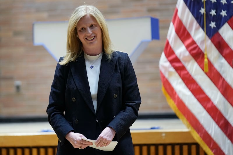 New York Police Department (NYPD) Commissioner Jessica Tisch (Seth Wenig/AP)