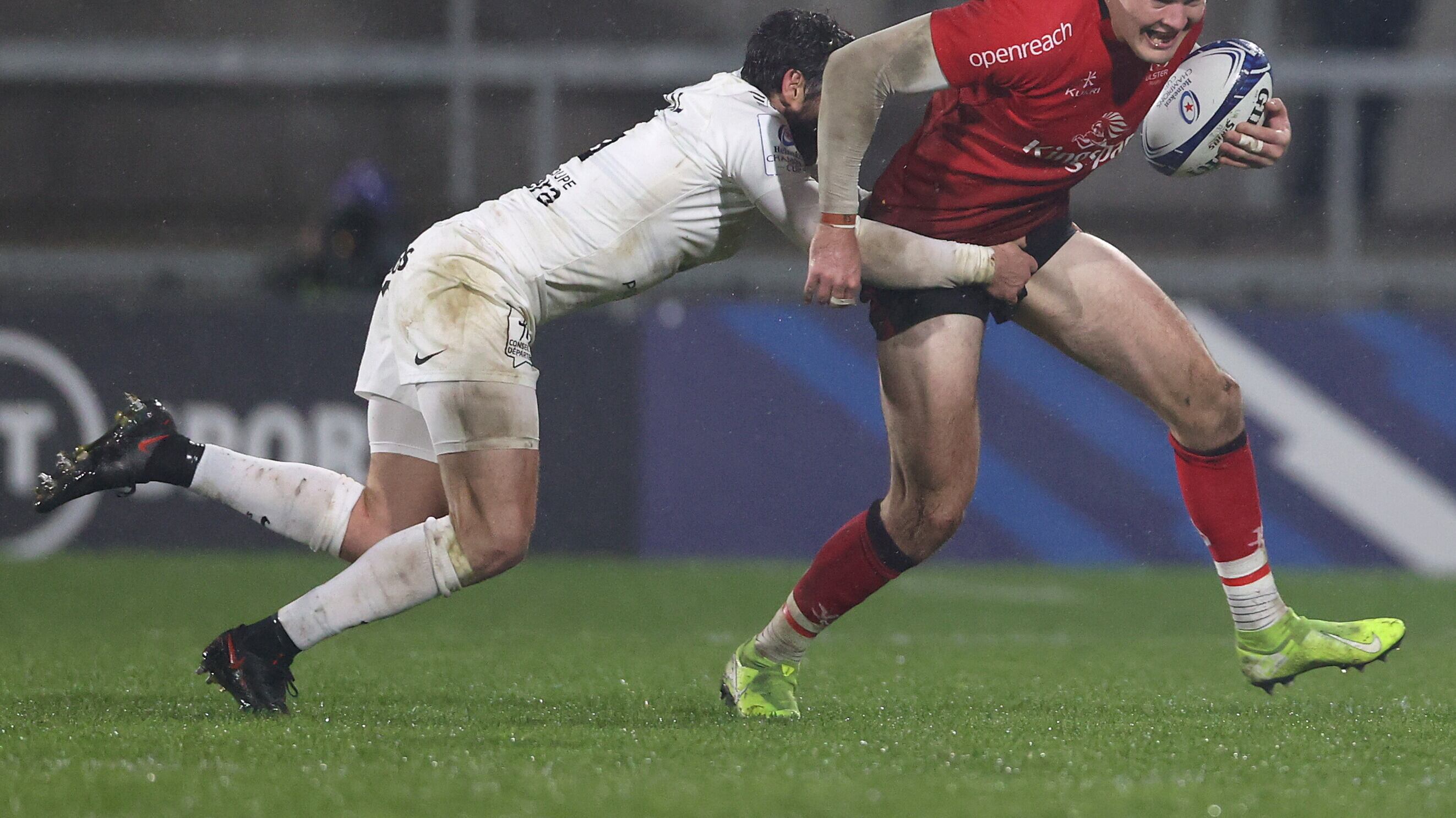 Jacob Stockdale has said he has been won round to the idea of playing on an artificial surface at the Kingspan Stadium