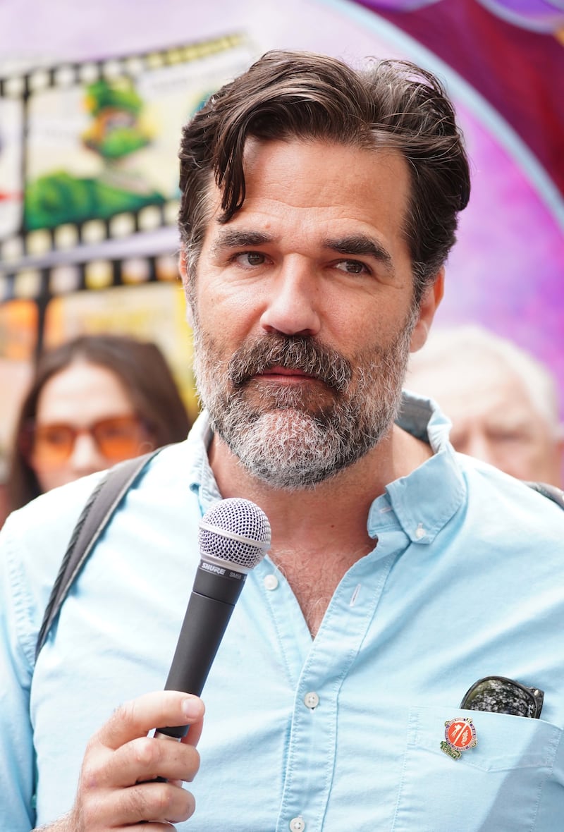 Rob Delaney, pictured, in London