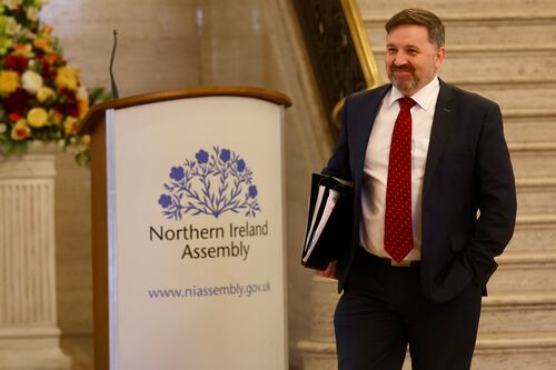 Robin Swann opposes Stormont budget on last day as health minister