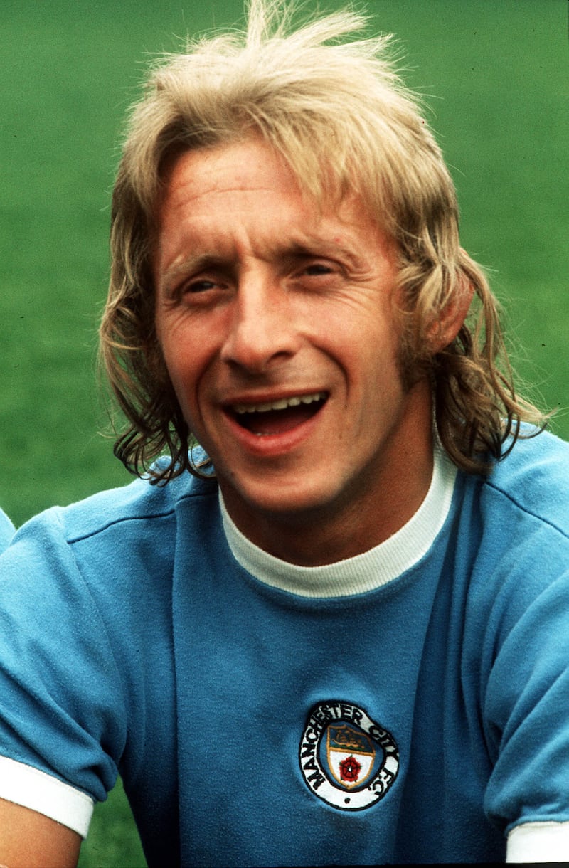 Law in his second spell at Manchester City