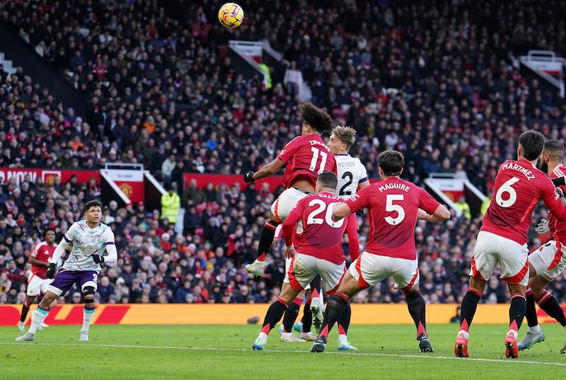 Dean Huijsen, number two, opened the scoring with this header