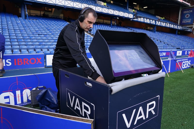 Alan Muir failed to intervene as VAR for Rangers’ penalty appeal