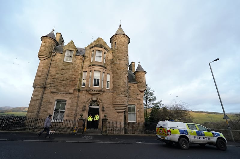 Stuart Hogg appeared at Selkirk Sheriff Court