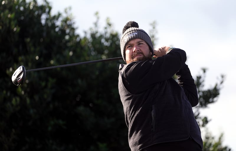 Shane Lowry on the 11th tee during the Amgen Irish Open 2024 Pro-Am at Royal County Down, Newcastle, County Down