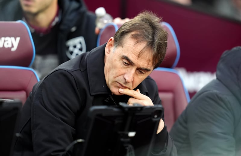 Julen Lopetegui is facing the sack