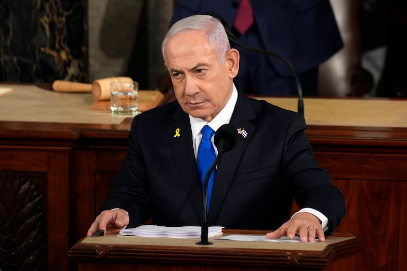 Israeli Prime Minister Benjamin Netanyahu said that America and Israel must stand together (AP Photo/Julia Nikhinson)