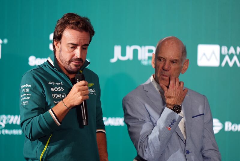 Mike Krack believes Fernando Alonso will be invigorated by the chance to work with Adrian Newey