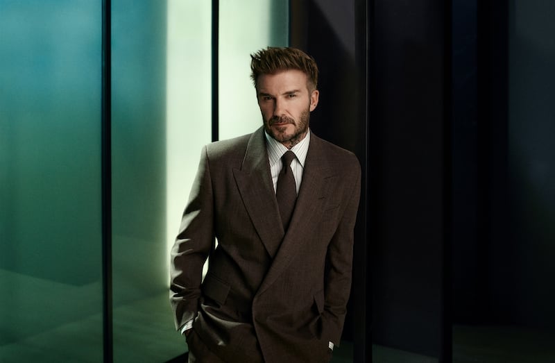 David Beckham in the new Hugo Boss campaign