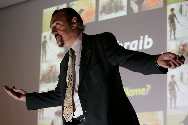 Stanford psychology professor Philip Zimbardo was criticised for putting himself into the experiment (AP Photo/Paul Sakuma)