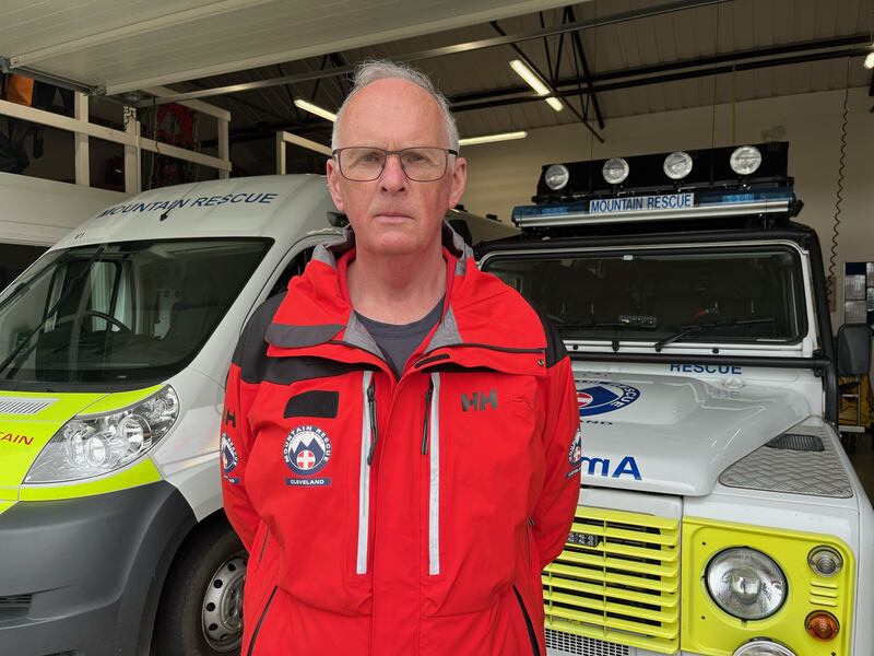 Gary Clarke of Cleveland Mountain Rescue said the incident was not something his team had experienced before and schools walk out on the moors ‘all year round’