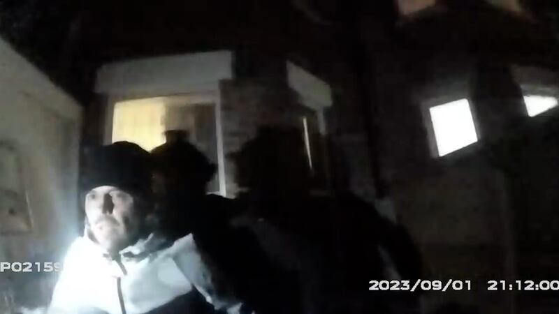 Bodycam footage of Benjamin Atkins’ arrest