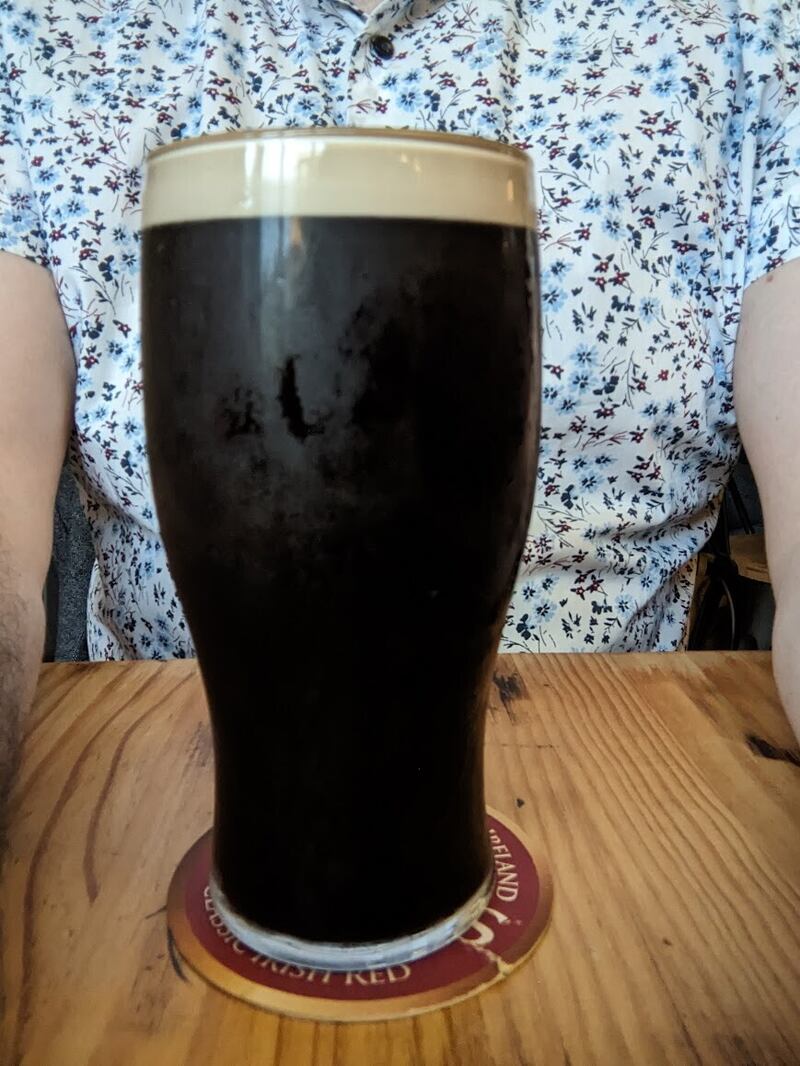 Fleetwood Black is a 4.5 nitro stout which is a collaboration between Two Sides and Third Barrell Brewing
