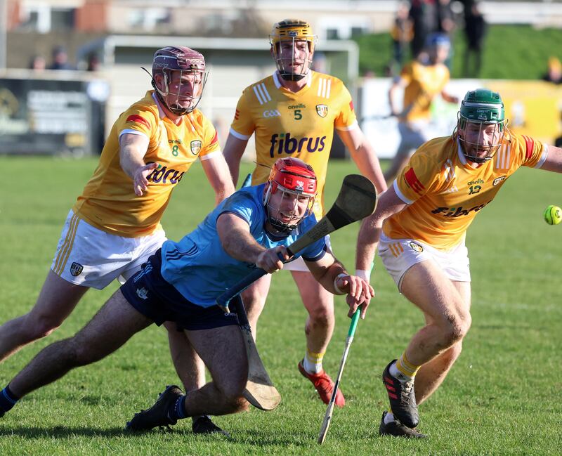 Antrim V Dublin hurling at Corrigan Park