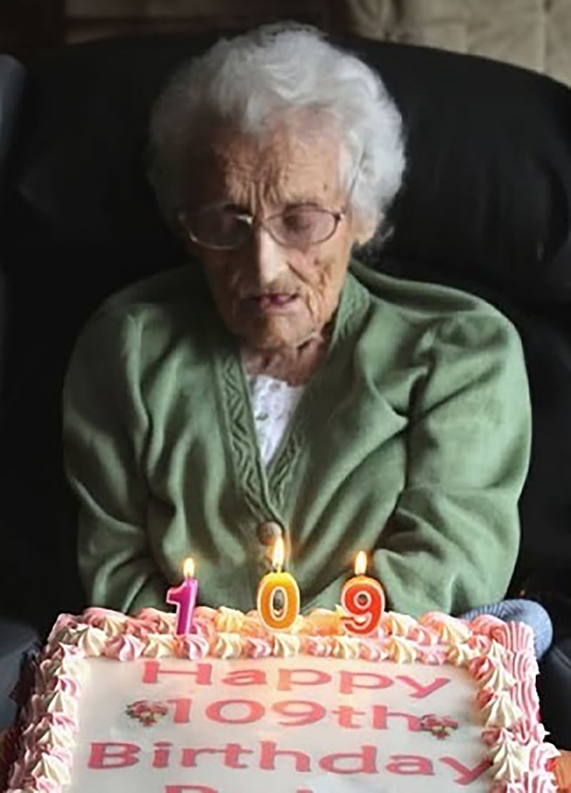 Ruby Druce celebrates her 109th birthday