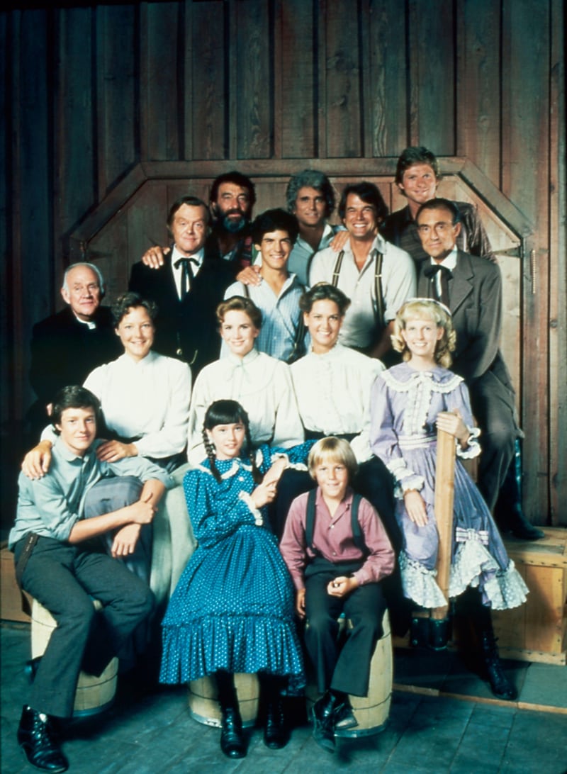 Michael Landon and Shannen Doherty in Little House On The Prairie