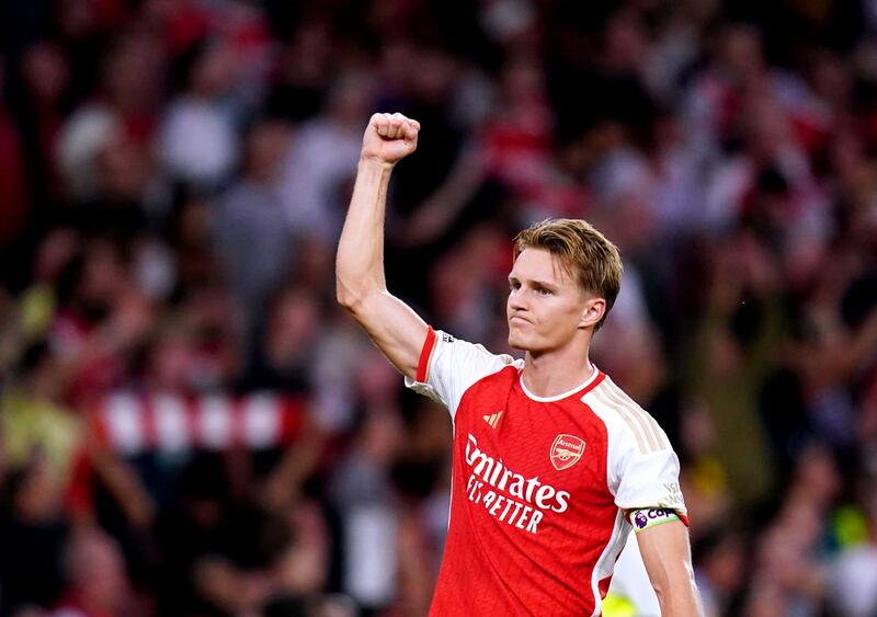 Arsenal captain Martin Odegaard was singled out for praise by Ramos