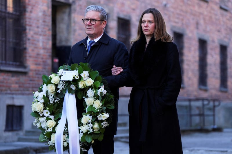 Prime Minister Sir Keir Starmer and his wife Lady Victoria visited Auschwitz earlier this month