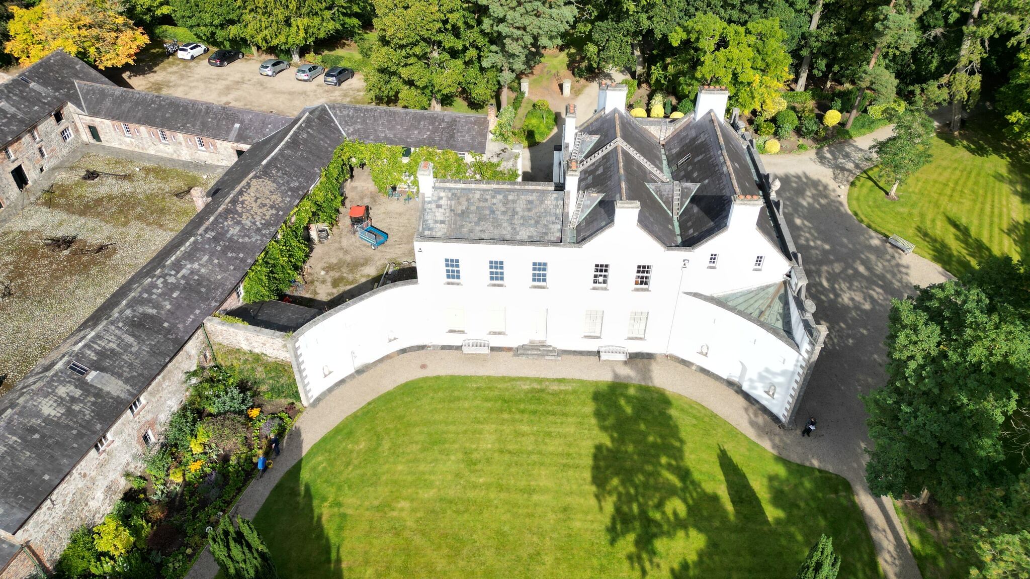 Ardress House is a 17th-century farmhouse set in 100 acres of countryside in Co Armagh