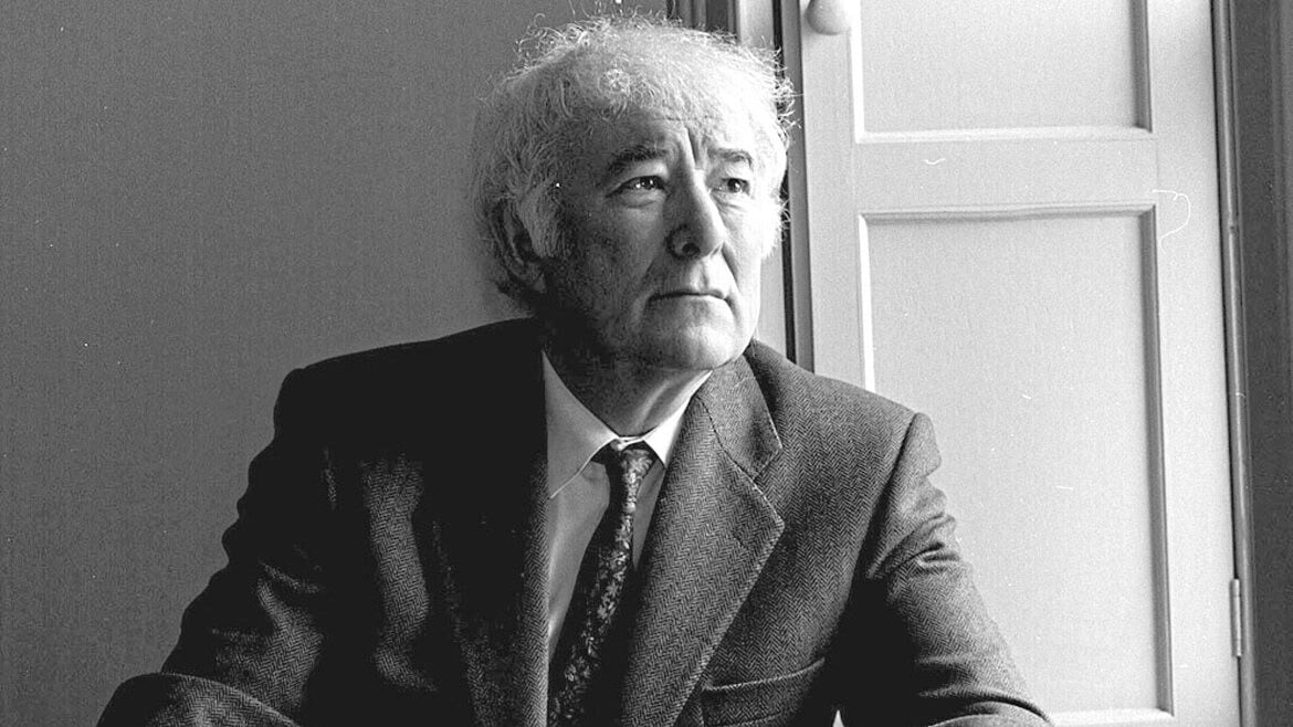 The great Seamus Heaney &ndash; &quot;a beautiful man&quot; &ndash; who died 10 years ago today. Picture by Hugh Russell 