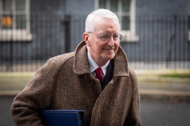 Secretary of State for Northern Ireland Hilary Benn