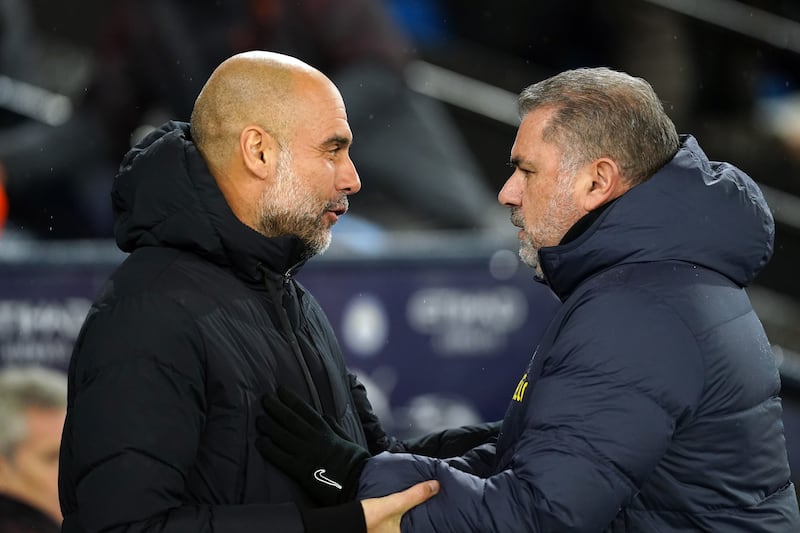 Ange Postecoglou is determined to dethrone Pep Guardiola