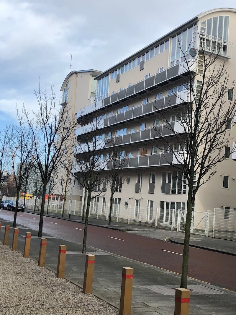 Arthur Bostrom lives in the Royal Quays complex in Liverpool.