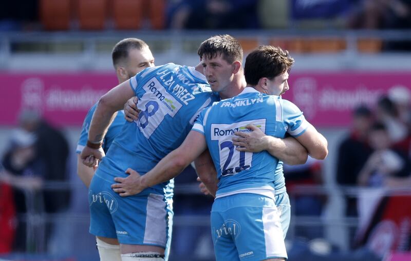 Sale secured a play-off place after beating Saracens