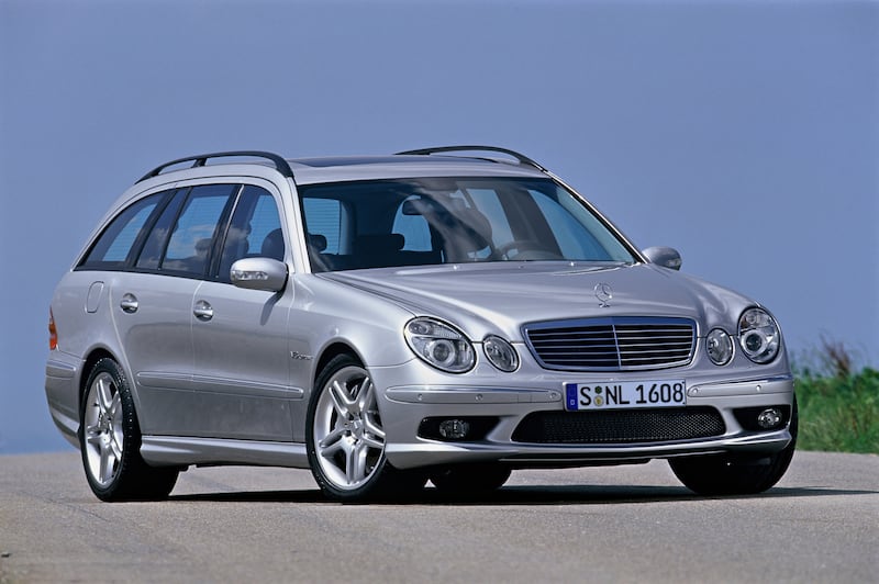 The E55 Estate comes with seven seats and 701Nm of torque. (Mercedes)