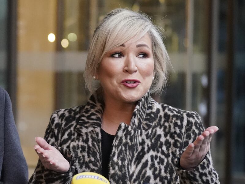 Michelle O’Neill of Sinn Fein will be nominated as first minister